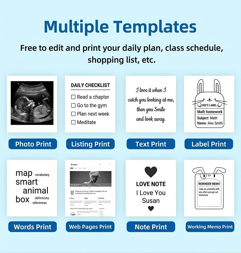 Mini Portable Printer